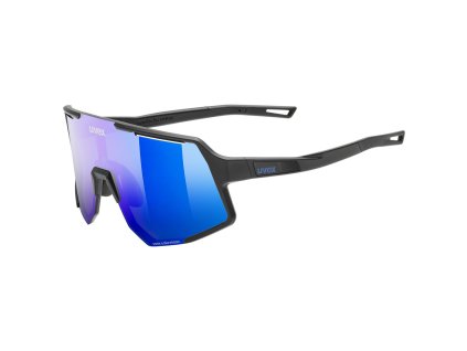 Uvex sequenze CV black matt mirror buzzy blue