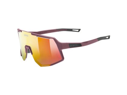 UVEX BRÝLE SEQUENZE CV BURGUNDY MATT / MIR.RED (S5340073387)