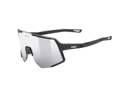 Uvex sequenze black matt mirror silver