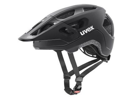 UVEX react jr. black matt dětská MTB helma