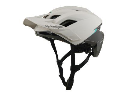 Troy Lee Designs Flowline SE Mips Stacks Pumice Real Teal