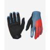 POC ESSENTIAL PRINT GLOVE, cuban blue/prismane red
