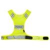 FORCE vesta reflexní sport, na suchý zip, fluo
