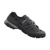 Shimano SH-MT502ML – turistické SPD tretry v černé barvě, pohled z boku