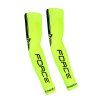 návleky na ruce FORCE pletené, fluo L - XL