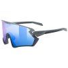 UVEX SPORTSTYLE 231 2.0, rhino deep space matt/mirror blue