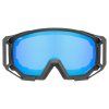 UVEX ATHLETIC CV, BLACK MAT, MIRROR BLUE