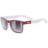 UVEX BRÝLE LGL 39 RED MAT WHITE / LITEMIRROR SILVER DEGRADÉ (CAT. 3)