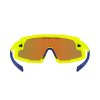 Brýle FORCE GRIP fluo, modré revo sklo