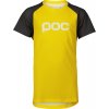 POC Y's Essential MTB Tee Aventurine Yellow/Sylvanite Grey - Cyklistický dres dětský