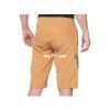 100% AIRMATIC SHORTS, caramel
