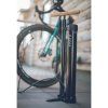 Lezyne Digital Pressure Over Drive Černá Podlahová pumpa