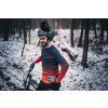 FORCE mtb angle dl. rukáv, modro-červený