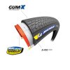 MICHELIN PLÁŠŤ POWER ADVENTURE BLACK V2 700X48C COMPETITION LINE KEVLAR GUM-X TS TLR (322477)