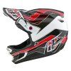 TLD HELMA D4 POLYACRALITE MIPS BLOCK CHARCOAL / RED