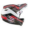 TLD HELMA D4 POLYACRALITE MIPS BLOCK CHARCOAL / RED