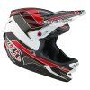 TLD HELMA D4 POLYACRALITE MIPS BLOCK CHARCOAL / RED