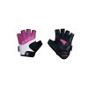 FORCE RAB 2 KID rukavice, černo-růžovo-bílé
