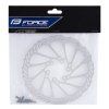 FORCE-2 kotouč brzdový, 6 děr, stříbrný