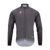 FORCE bunda WILIER RAIN SHIELD dlouhý rukáv, šedá