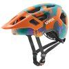 UVEX REACT JR PAPAYA CAMO MATT dětská MTB helma