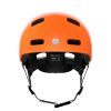 poc pocito crane mips fluorescent orange – dětská cyklistická přilba zepředu