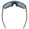 UVEX MTN PERFORM S, black matt/mirror blue