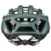 UVEX Surge Aero MIPS – silniční přilba, Black/Sage Green