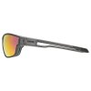 UVEX SPORTSTYLE 806, smoke matt/mirror red