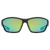 UVEX SPORTSTYLE 806, black matt/mirror green