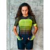 FORCE ASCENT dres UNI kr. rukáv, zeleno-fluo (velikost L)