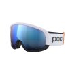 POC Fovea Mid Race Hydrogen White/Uranium Black/Partly Sunny Blue (Velikost ONE)