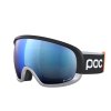 POC Fovea Race Uranium Black/Argentite Silver/Partly Sunny Blue (Velikost ONE)