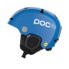 POC POCito Fornix MIPS Fluorescent Blue – dětská lyžařská helma s MIPS ochranou