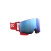 Lyžařské brýle POC Nexal – červený rám a modrá čočka