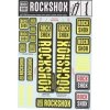 ROCKSHOX DECAL KIT 35MM STEALTH (barva STEALTH)