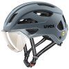 Uvex Stride Visor MIPS Anthracite Matt boční profil se zorníkem