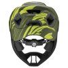 UVEX React Jr. FullFace Dark Olive Matt – dětská integrální helma