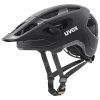 UVEX react jr. black matt dětská MTB helma