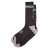 TROY LEE DESIGNS PONOŽKY PERFORMANCE SOCKS CHECKA CARBON (85306400) (Velikost S/M)