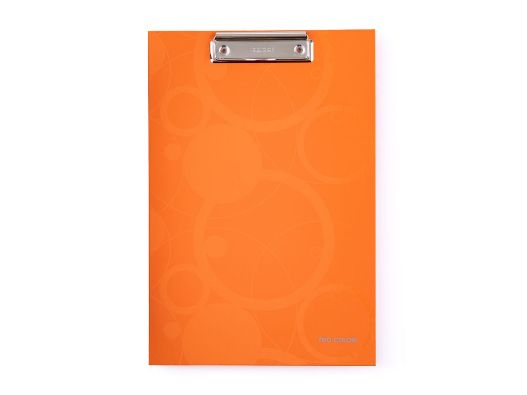 Jednodoska A4 lamino NEO COLORI oranžová