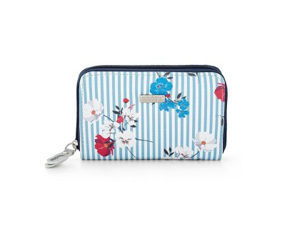 Dámska peňaženka MONY S Navy Flowers