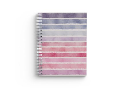 Twin wire blok A4 Soft Stripes
