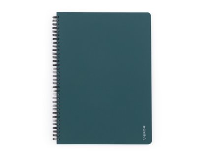 Twin wire blok A4 PP VERDE zelená