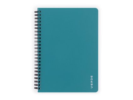 Twin wire blok A5 PP VERDE milano