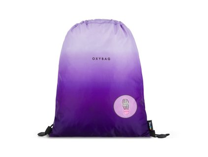 Vrecko na cvičky OXY NEXT Ombre Purple