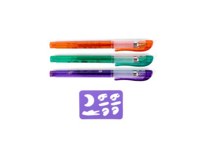 Voňavé tetovacie pero 3 kusy Create it!