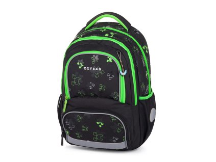 Školský batoh OXY NEXT Green Cube