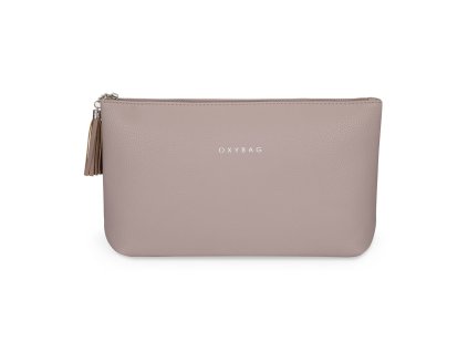 Kozmetická taška ELEGANCE MAXI Leather Mocca