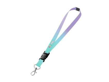 Kľúčenka s karabínkou OXY Ombre Pink